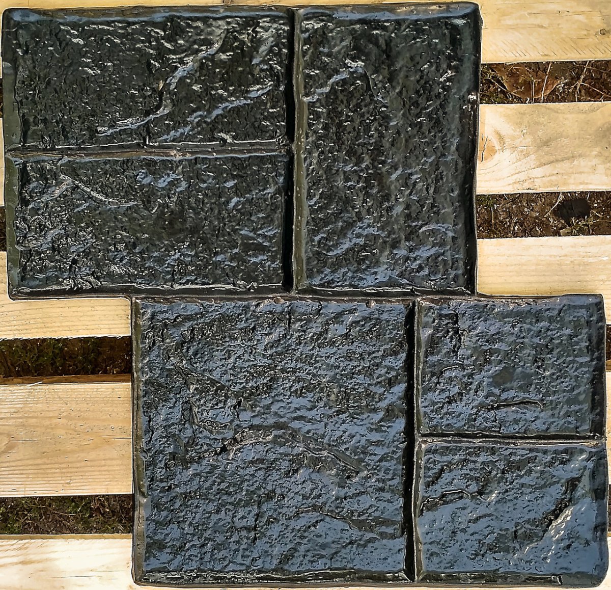 Полиуретановый штамп для печатного бетона Шинон f3401c