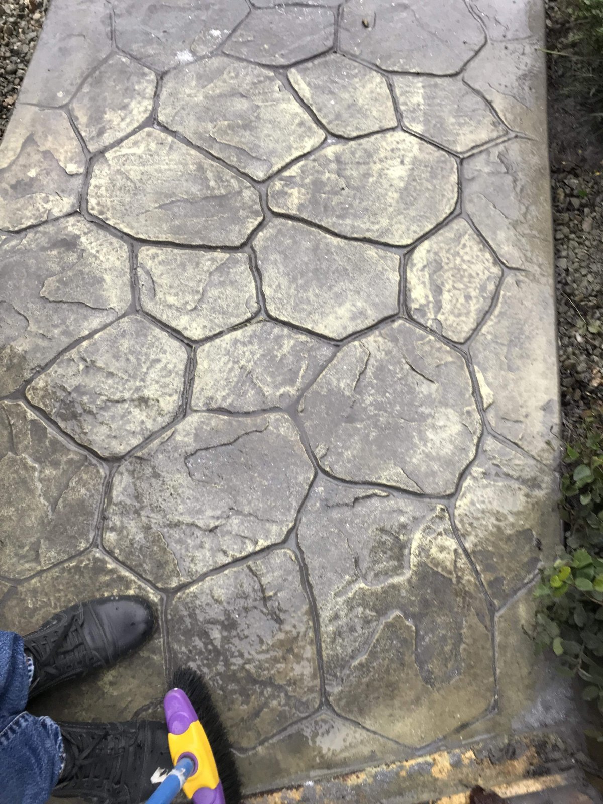 Ashler Slate декоративный бетон