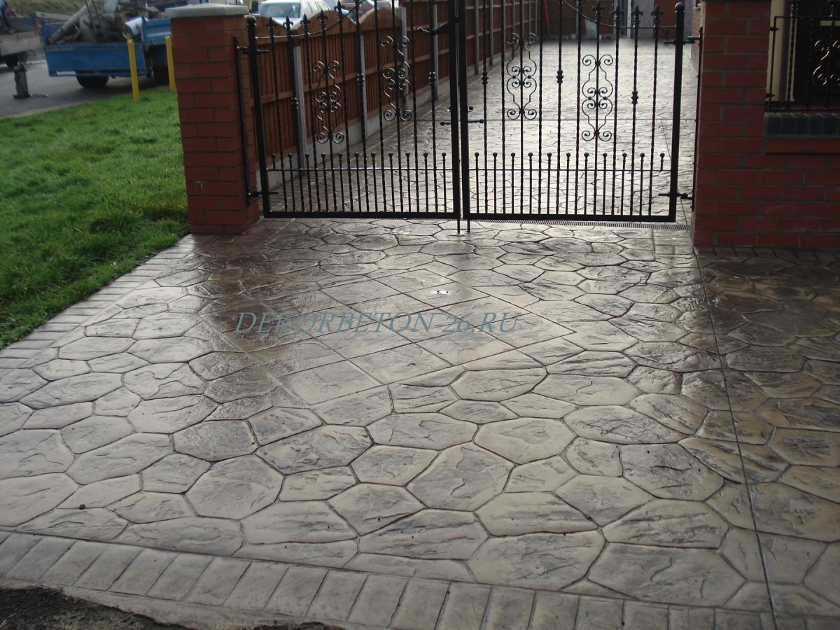 Декоративный бетон