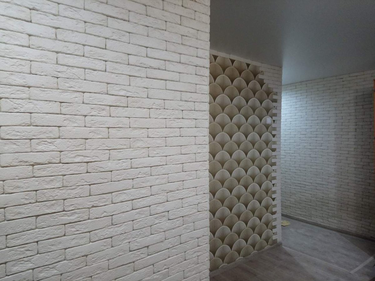 Декоративный кирпич без швов