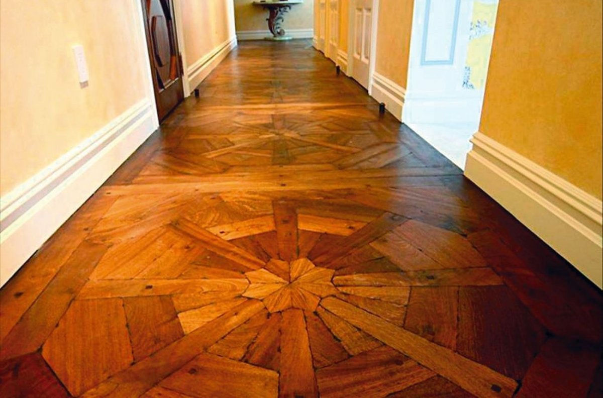 Укладка ламината по диагонали