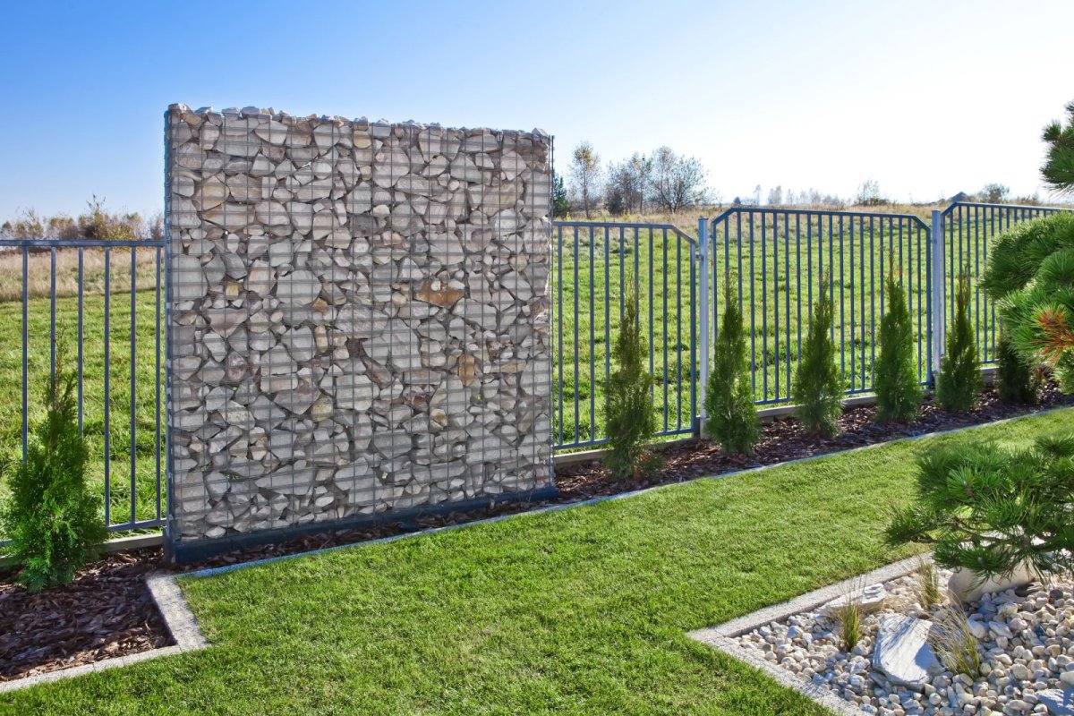 Габионы и Живая изгородь