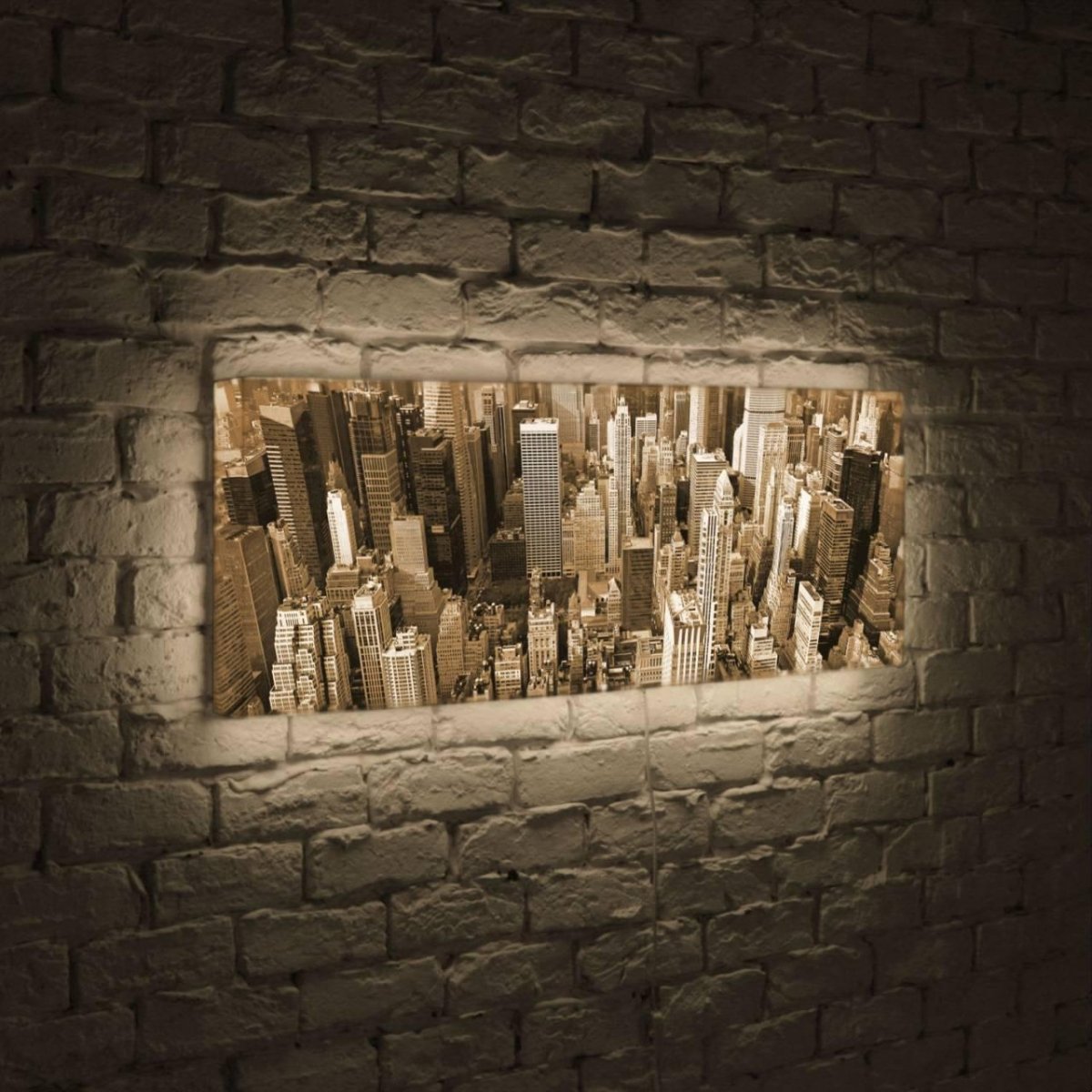 Настенное панно с подсветкой