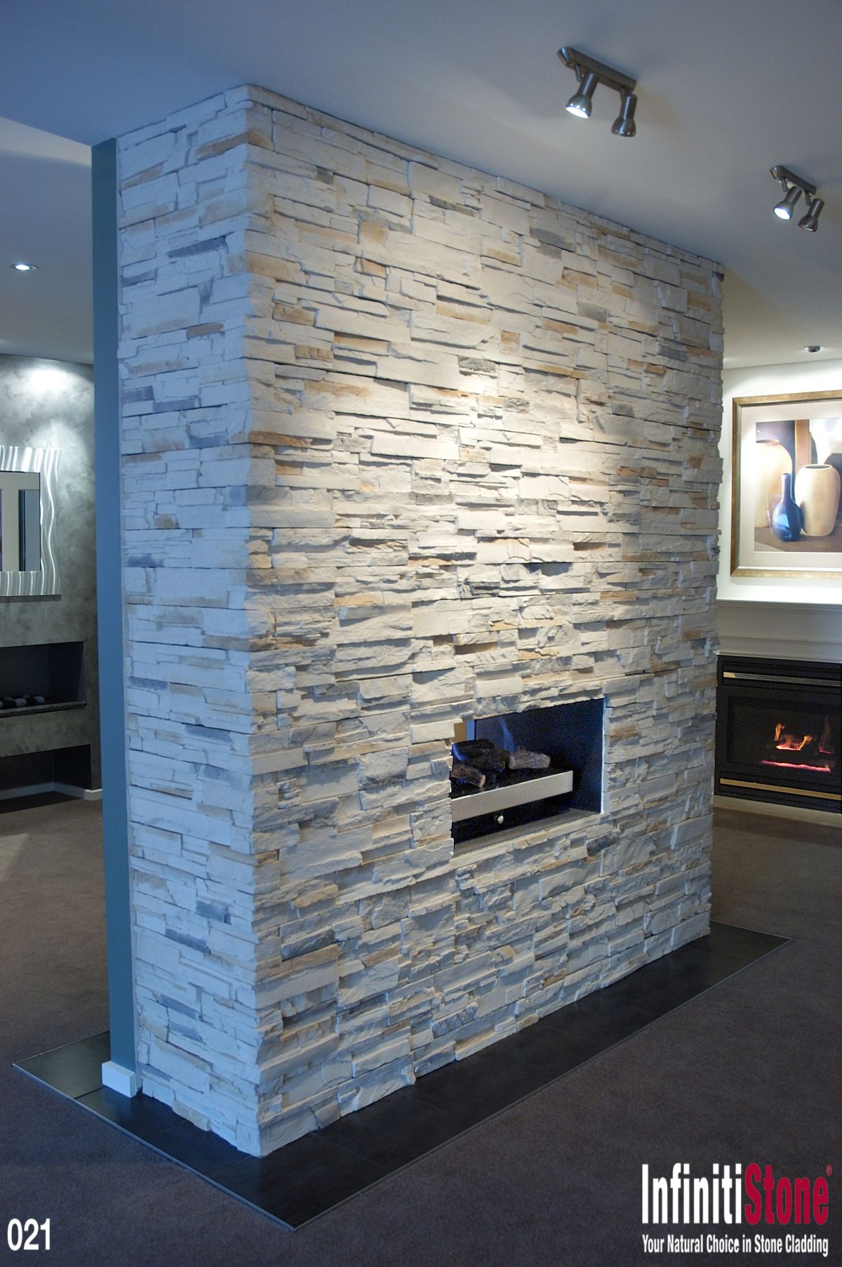 Имитация каменной стены