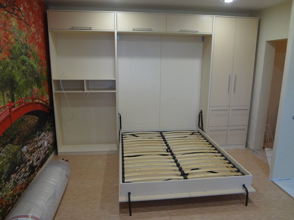 Шкаф-кровать трансформер полуторка