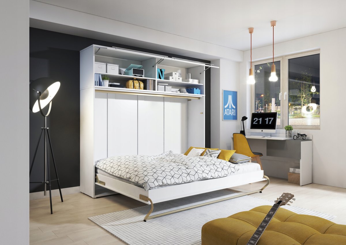 Кровать в стене