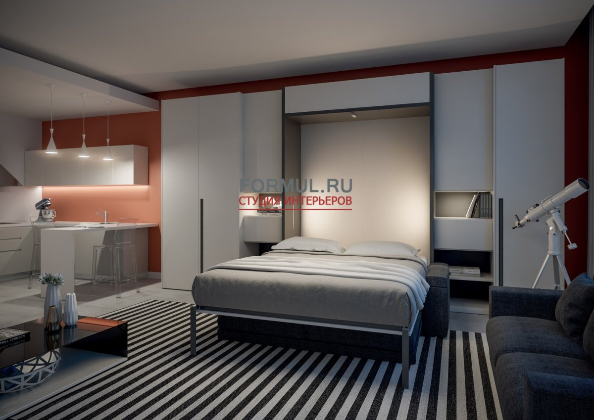 Встроенная спальня