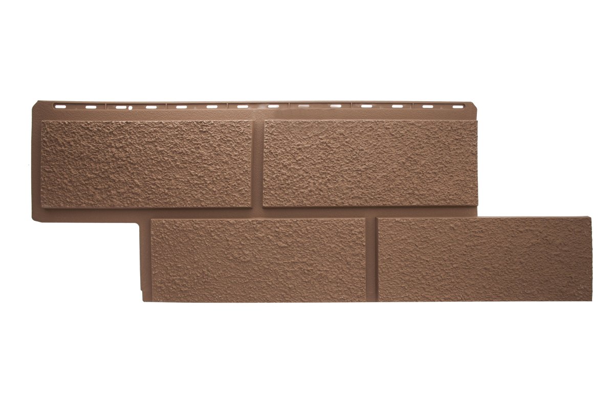 Сайдинг под темный кирпич