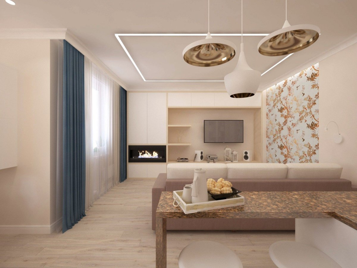 Студия Сканди 25 кв метров