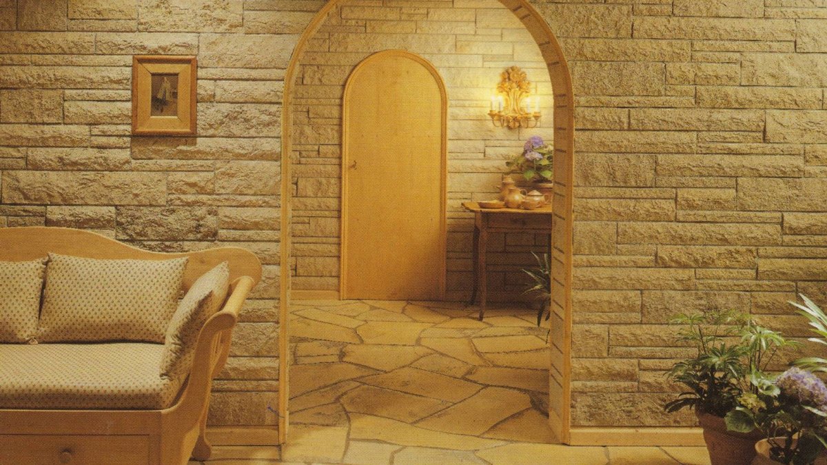 Гипсовая имитация кирпича