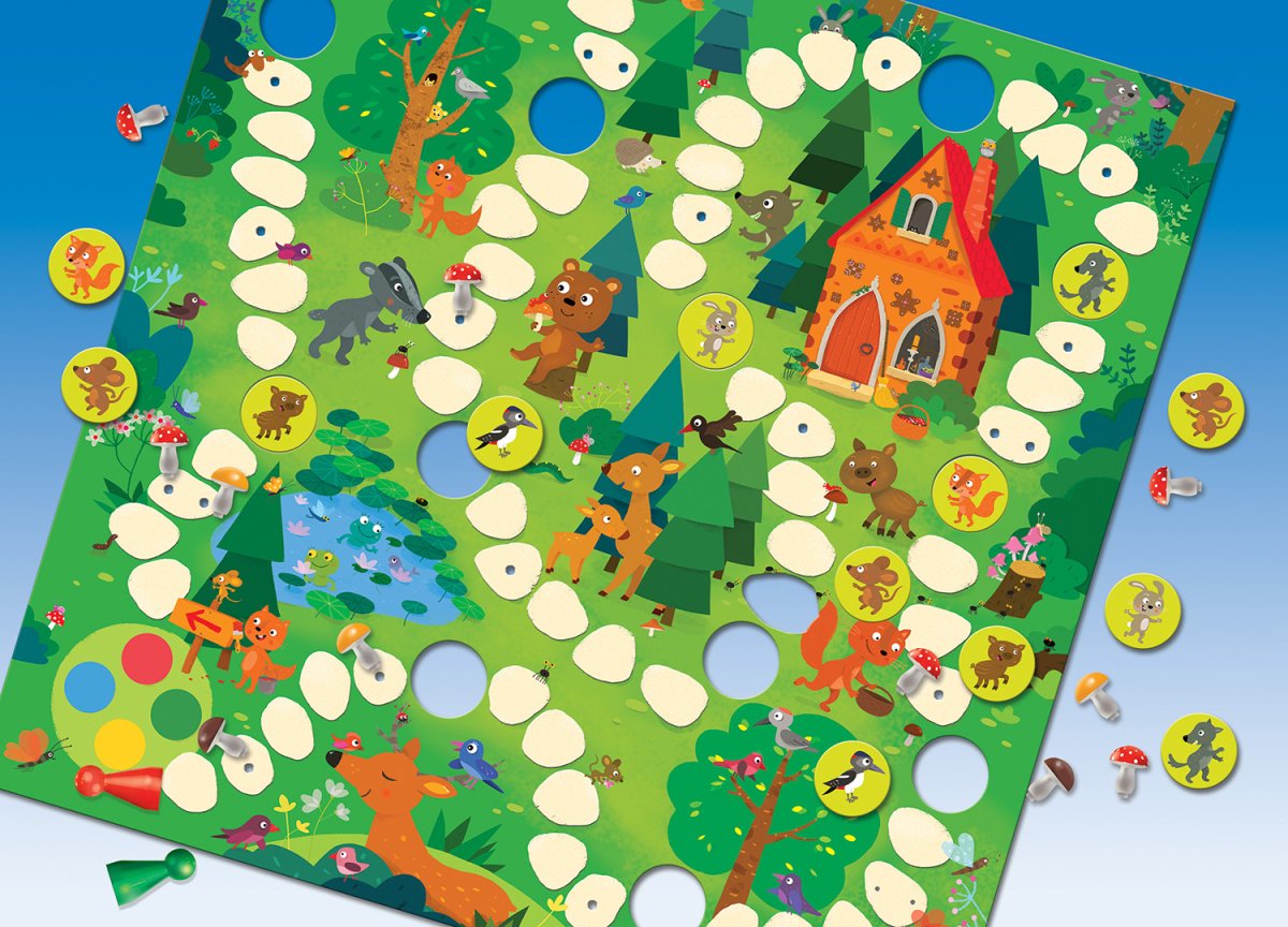 За грибами в Зачарованный лес Granna игра