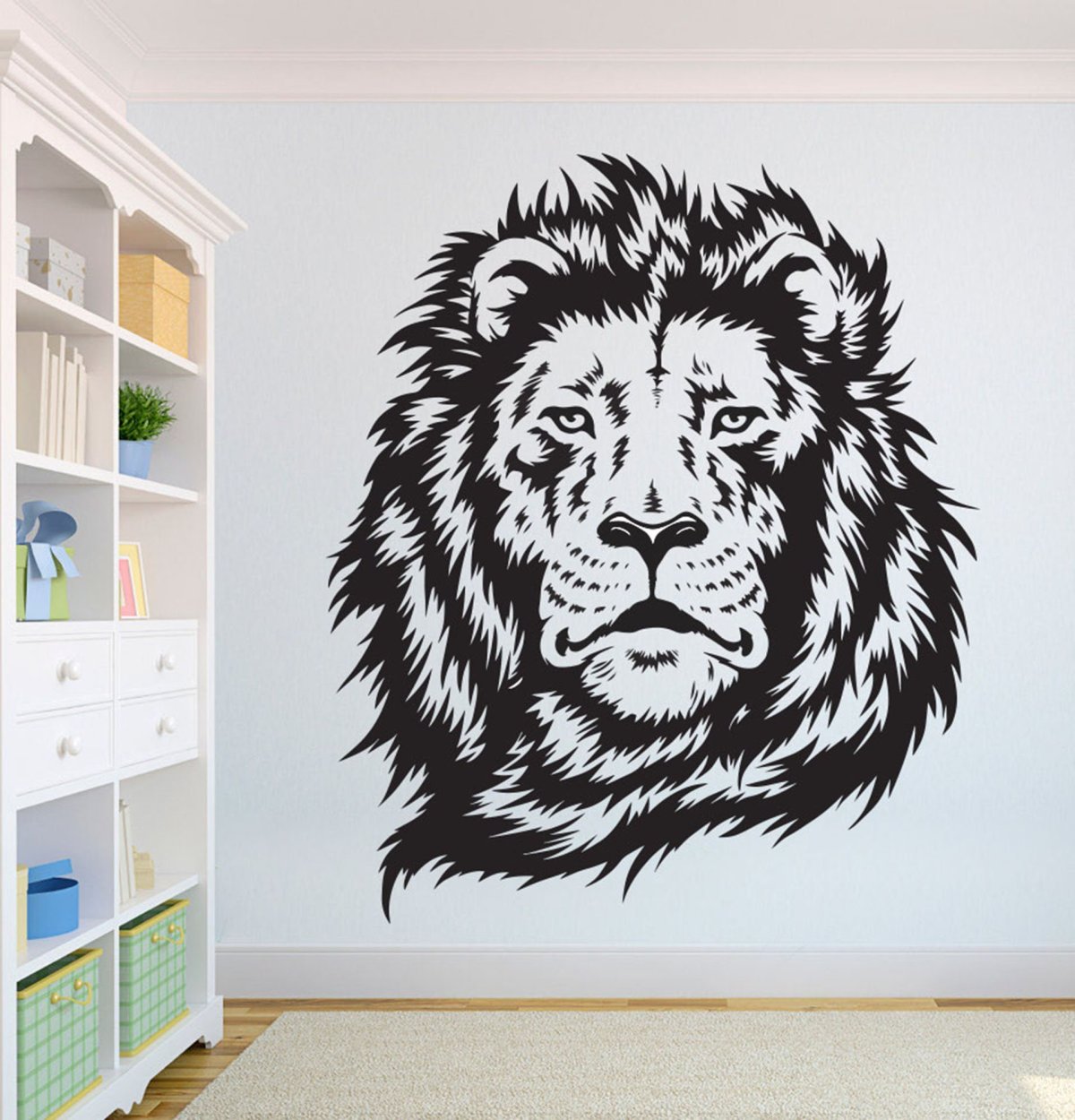Стикеры на стену львы
