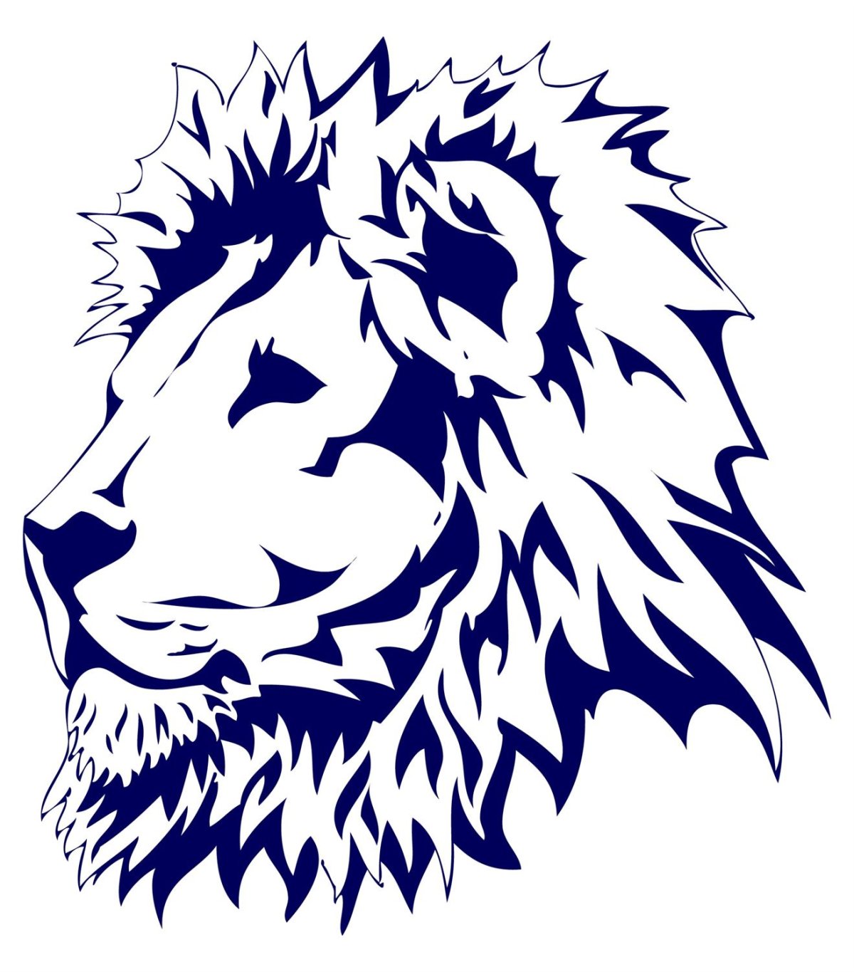 Человек Лев вектор