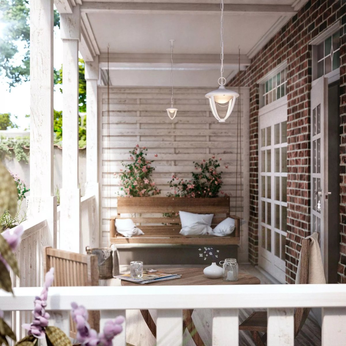 Люстры на террасу и веранду