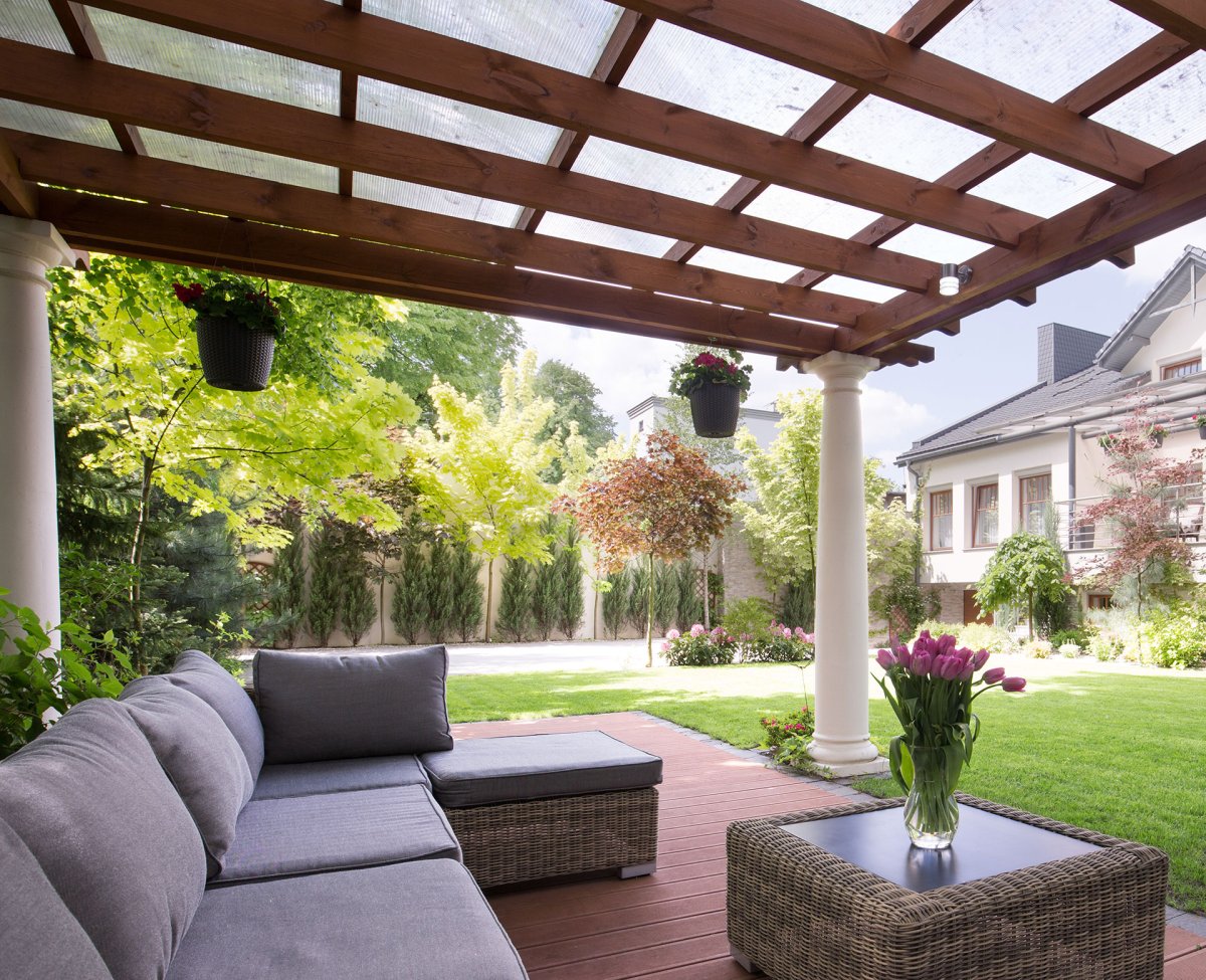 Абажур для веранды