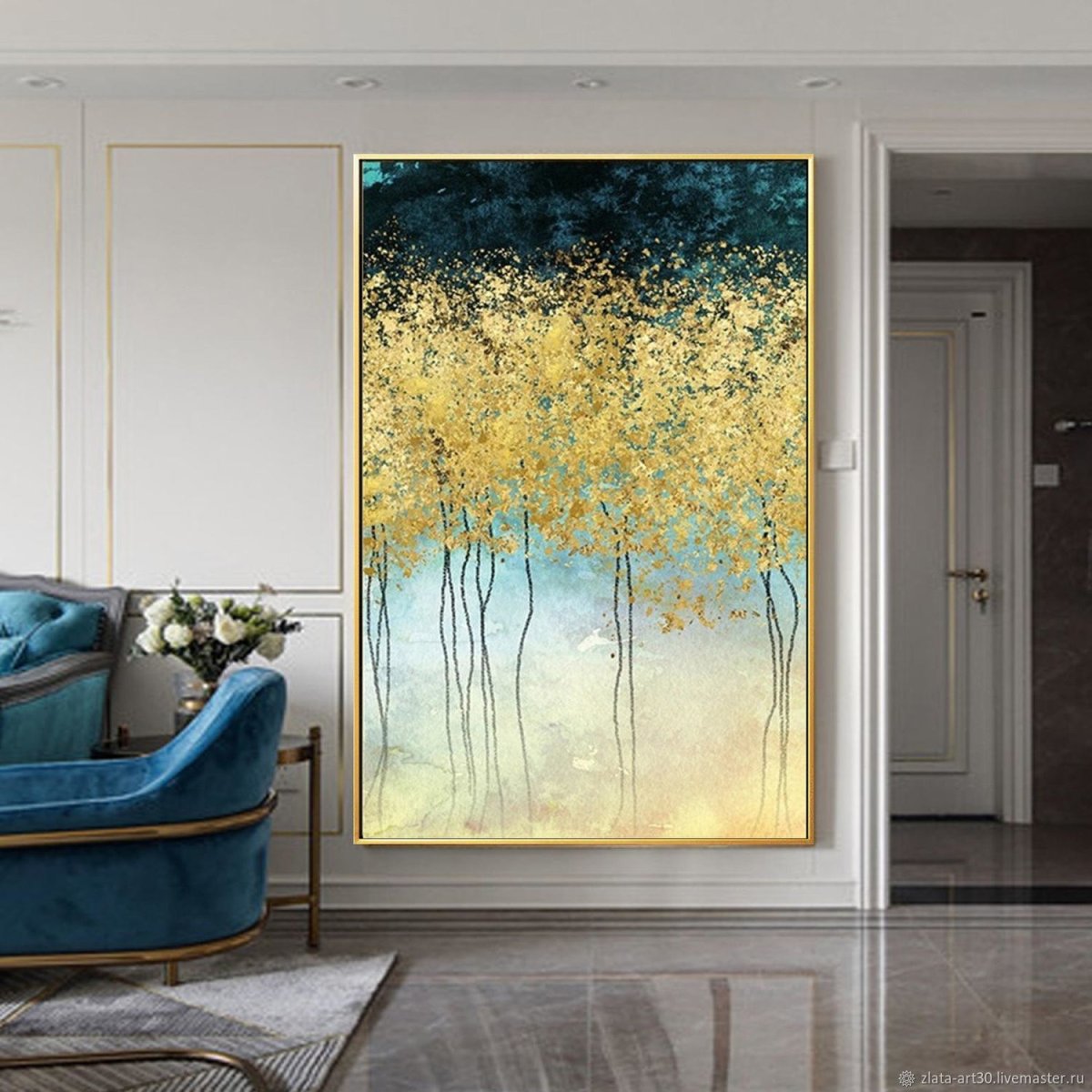 Триптих с поталью