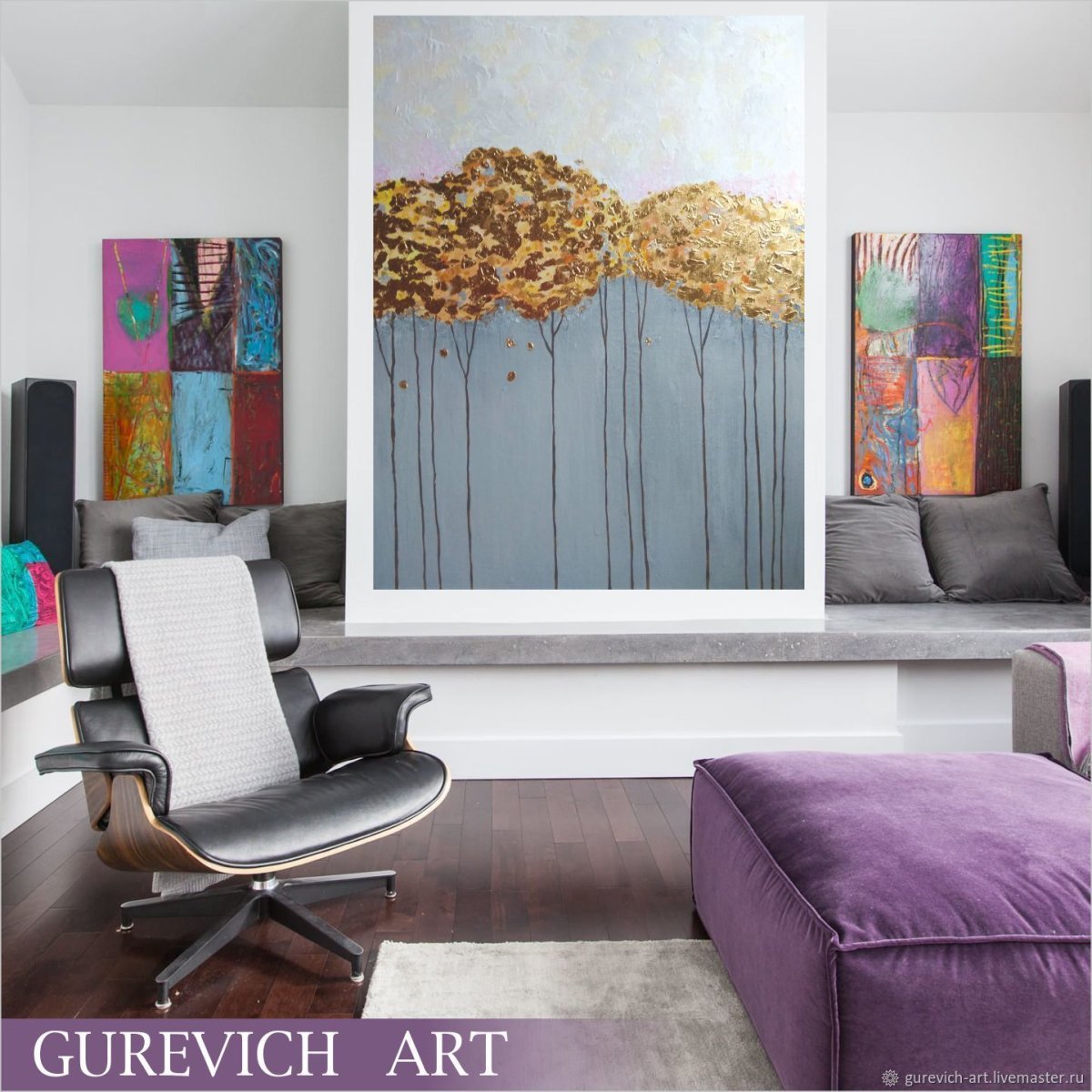 Абстракция картины