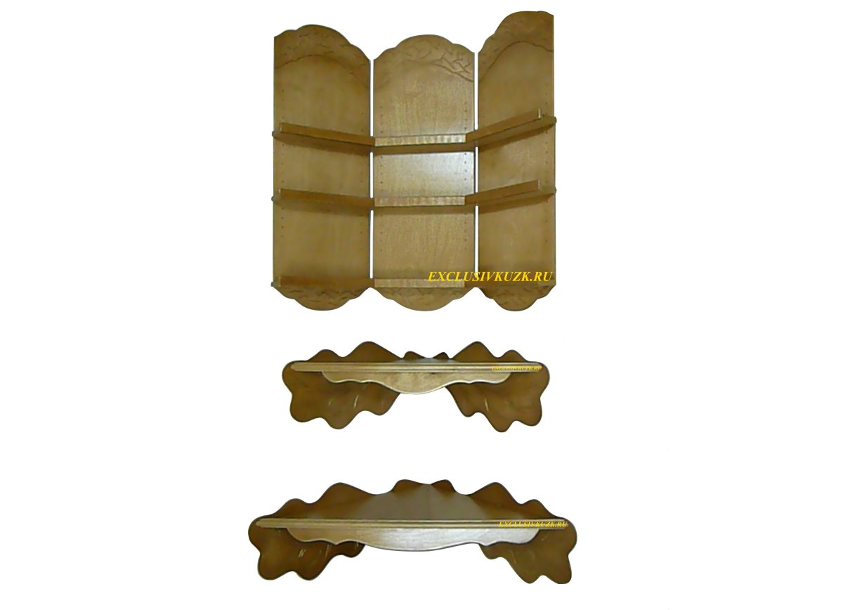 Полка под иконы угловая