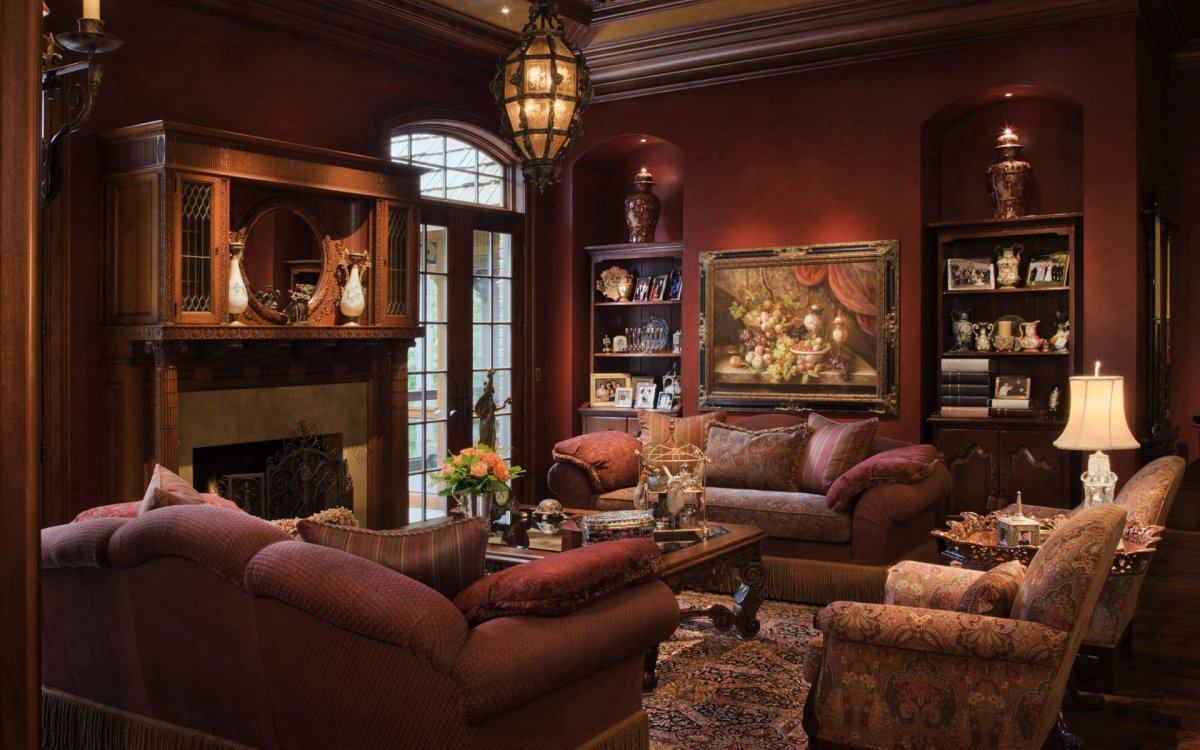 Интерьер в винтажном стиле