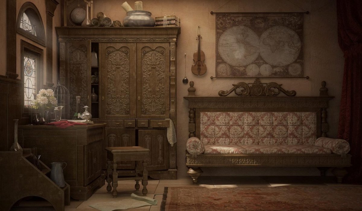 Интерьер в стиле Ампир 18 век