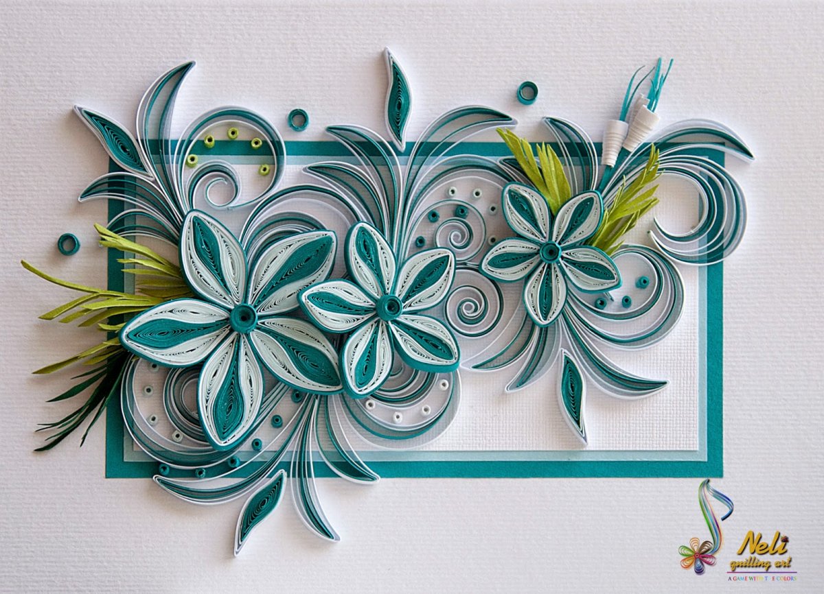 Квиллинг цветы