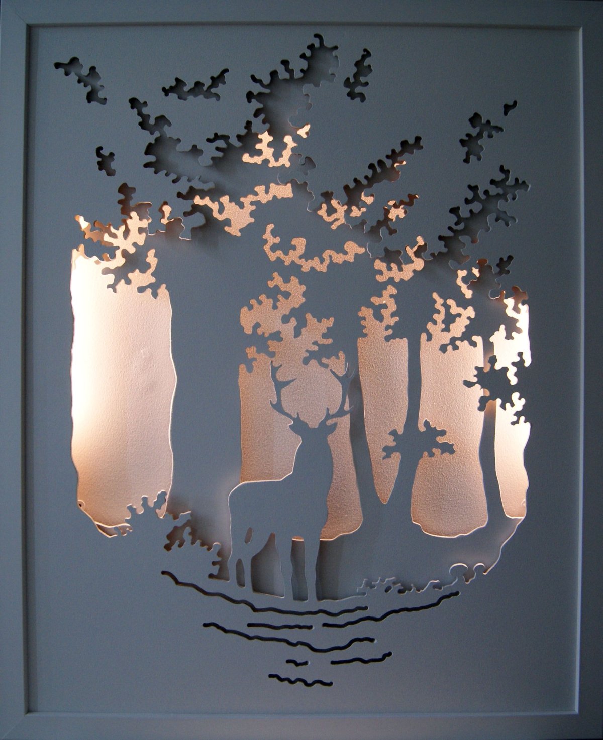 Объемные украшения на стену