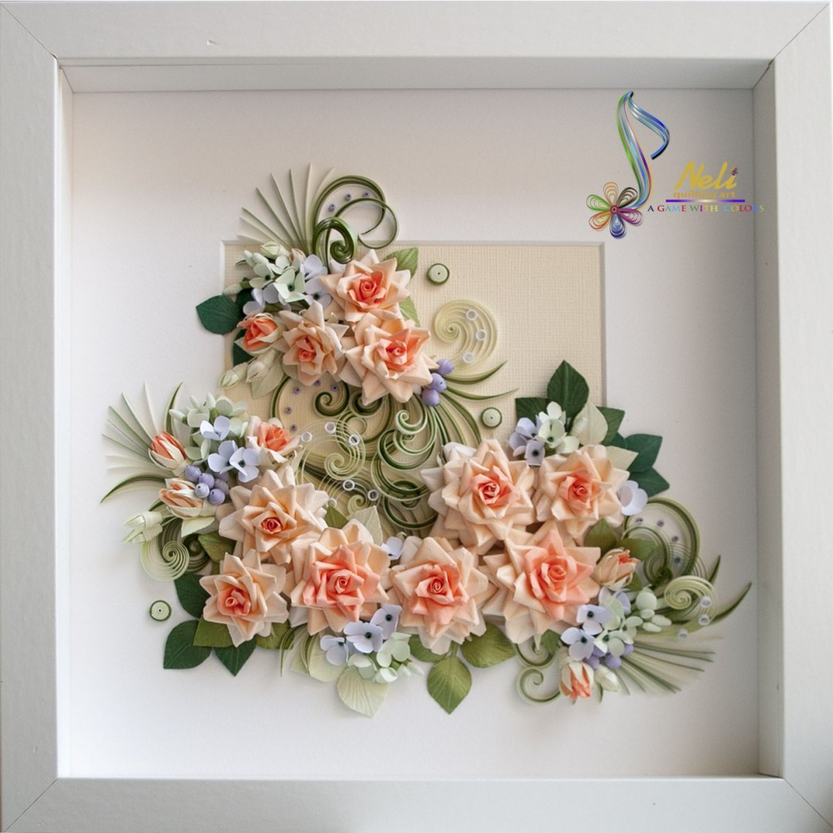 Панно из бумаги