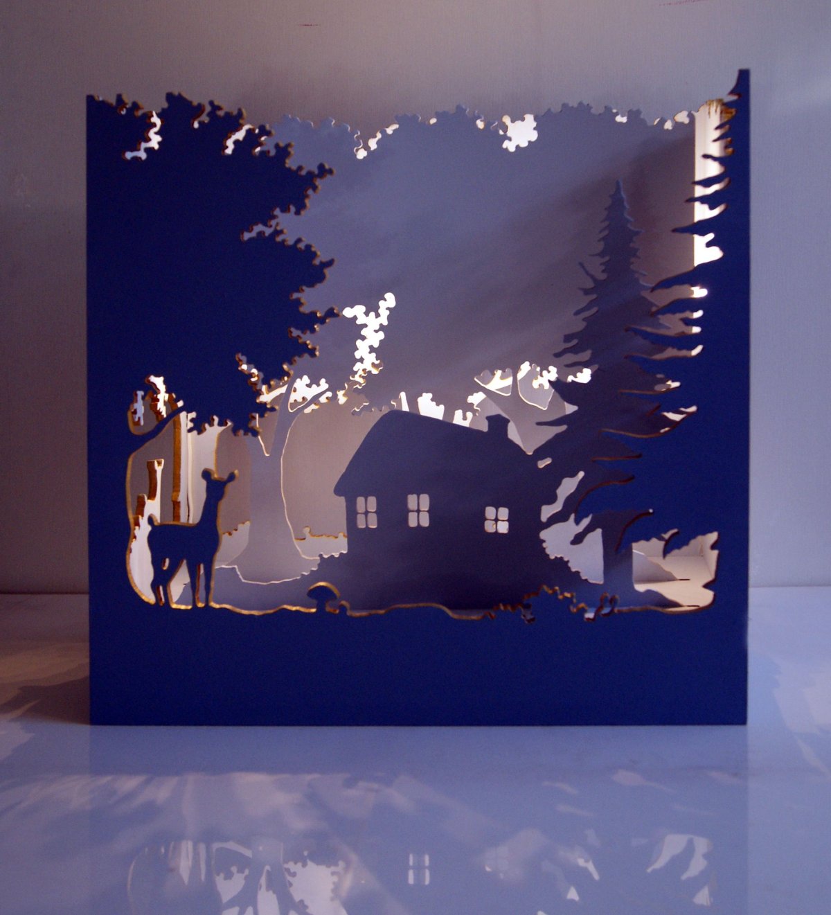 Панно из бумажных бабочек