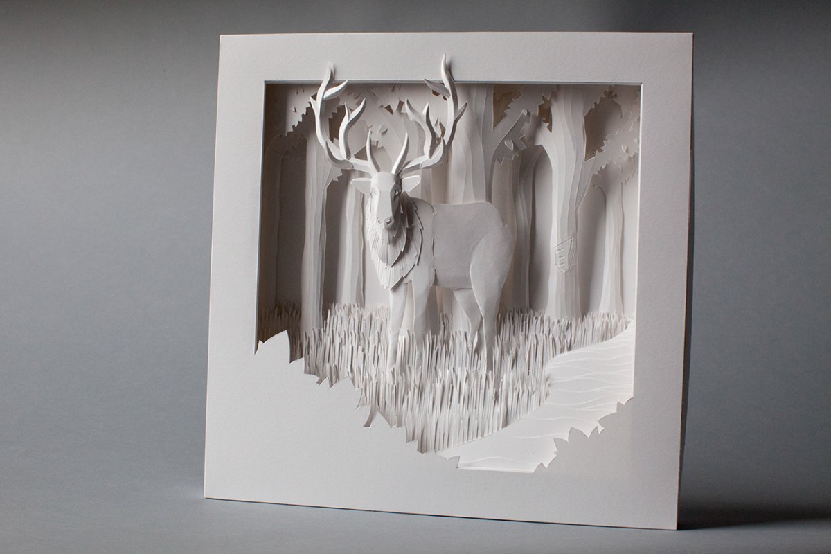 Цветочное панно из бумаги