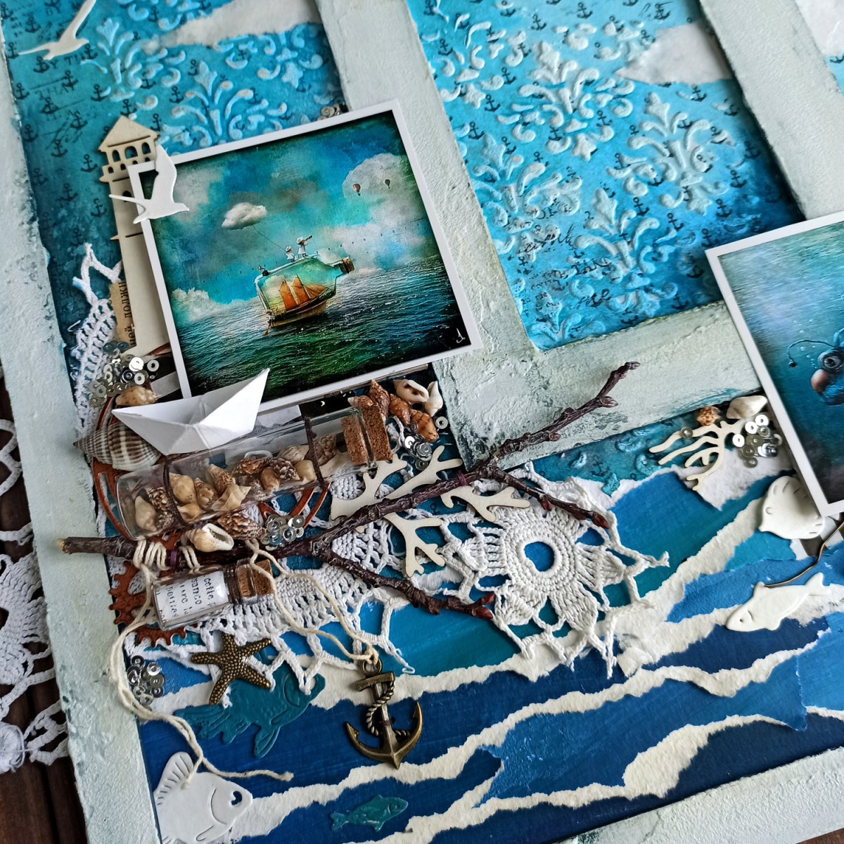 Объемные украшения на стену