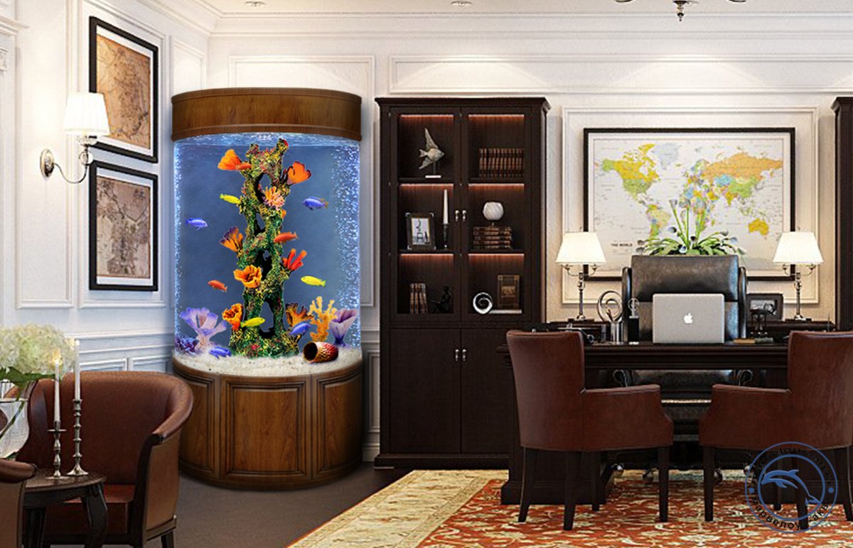 Аквариум в интерьере