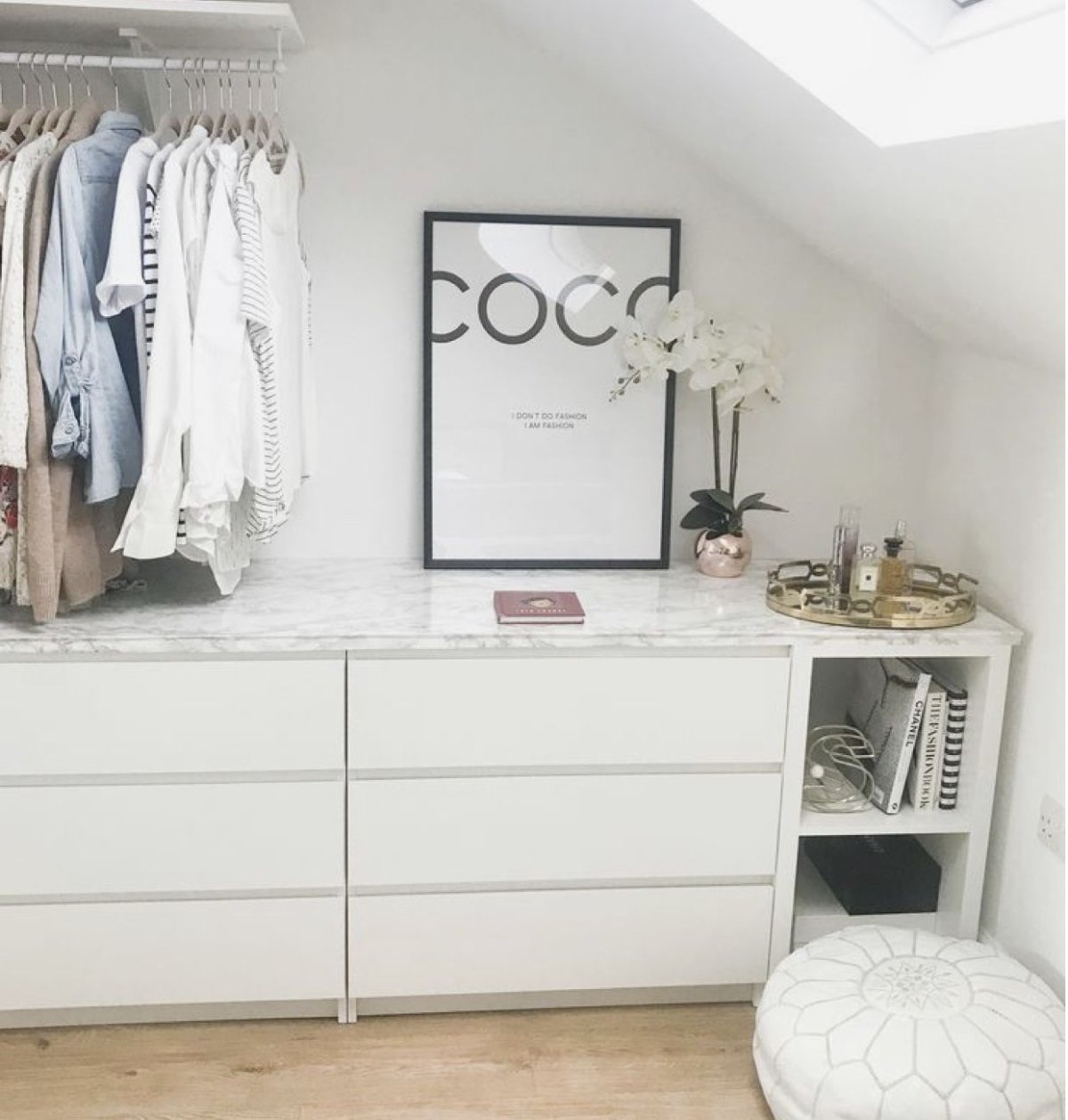 Комод МАЛЬМ икеа в интерьере