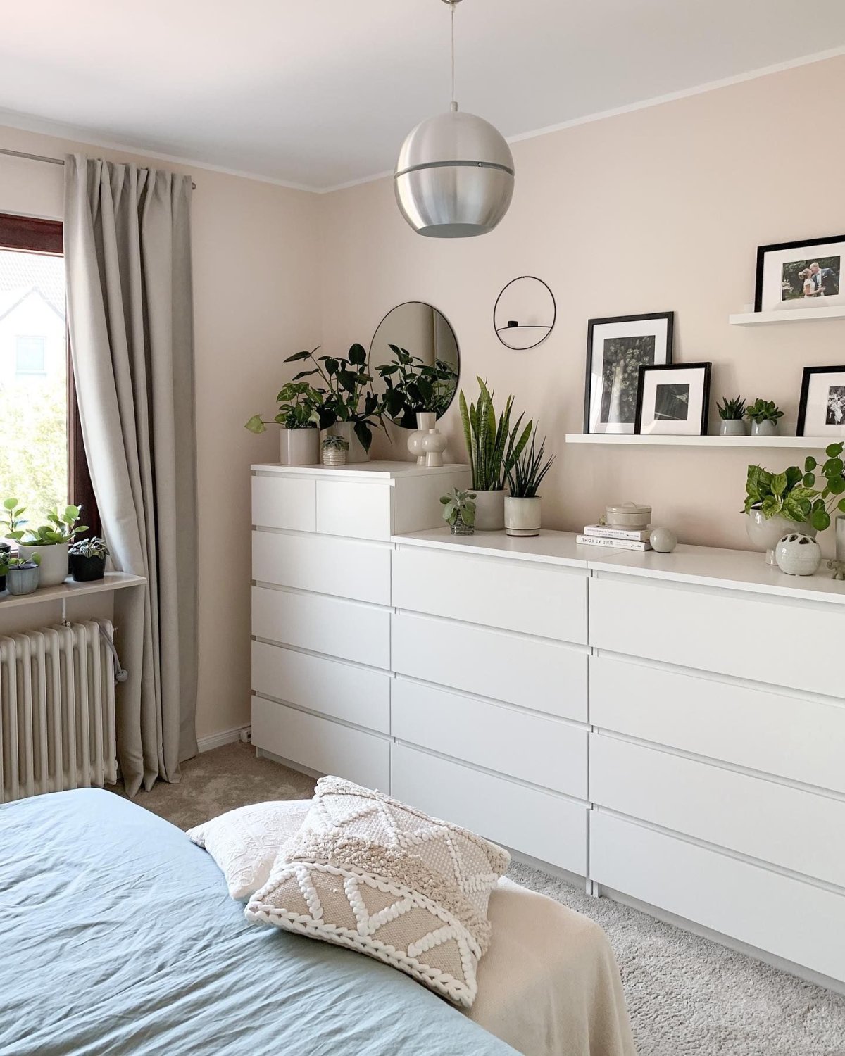 Комод МАЛЬМ белый