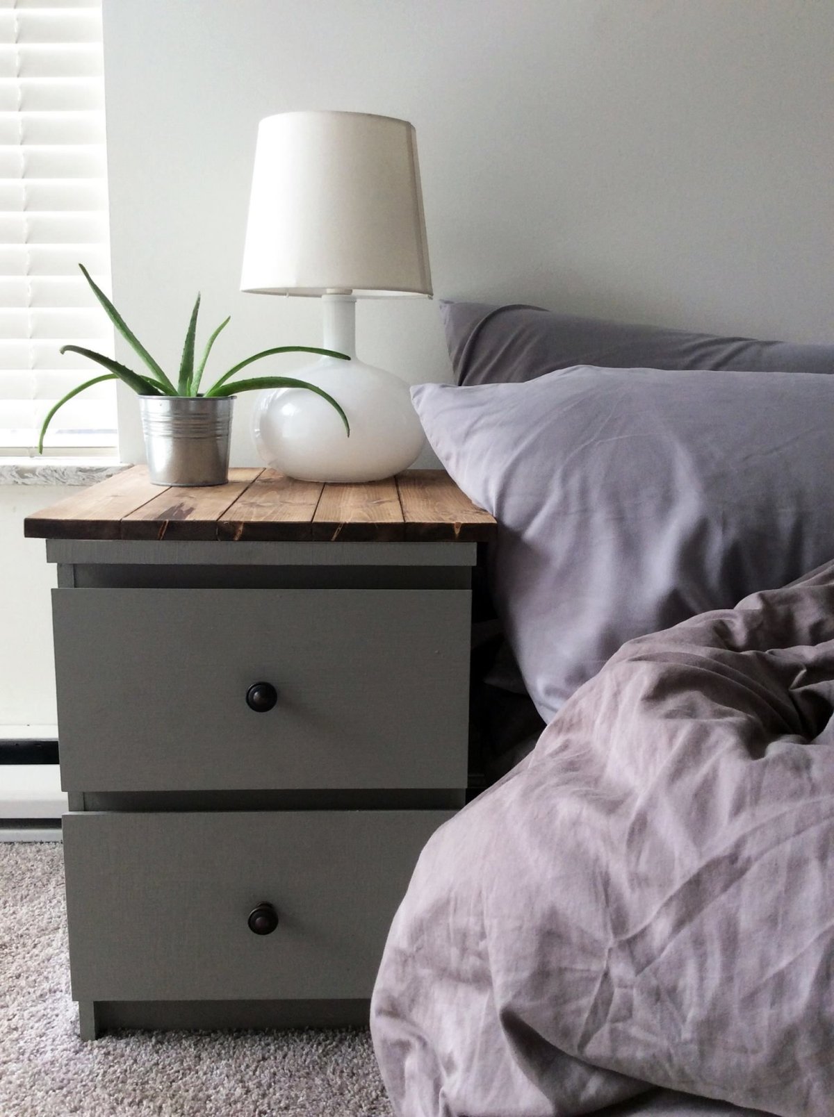 Комод МАЛЬМ белый