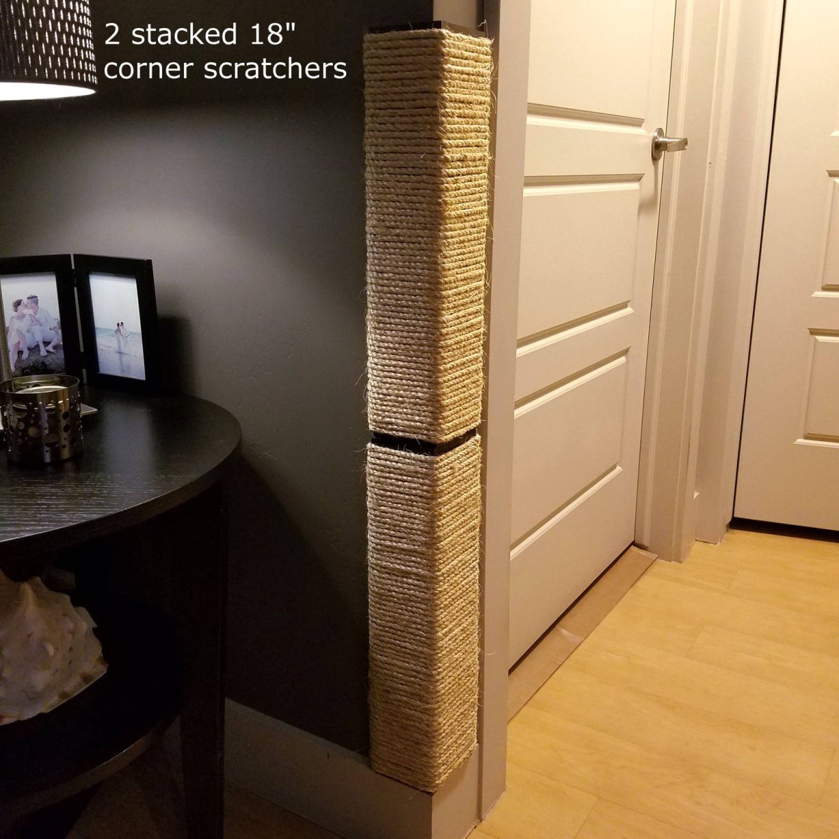 Декор угла стены