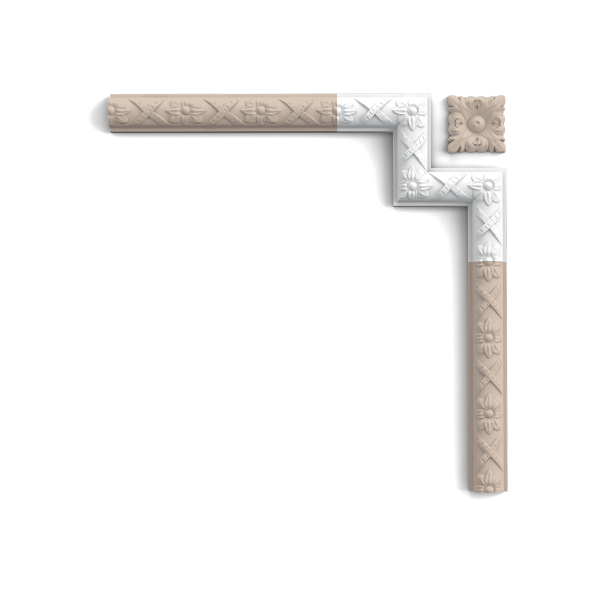 Накладка ПВХ Д-03 лимба 2,4м