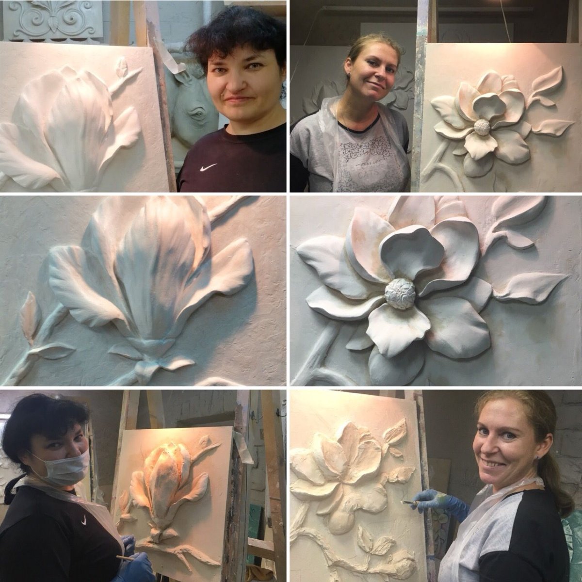 Гипсовое панно на стену