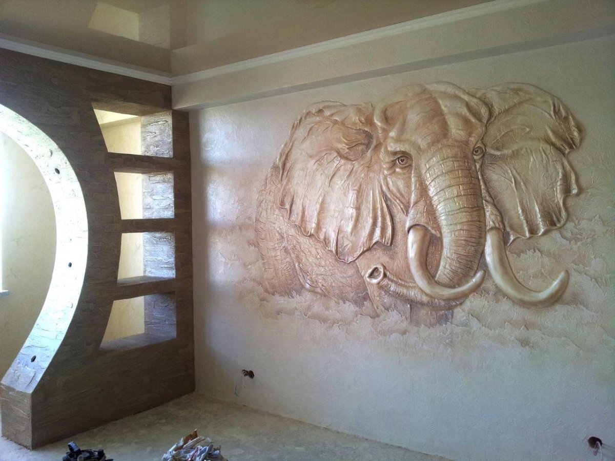 Декор из гипсовой штукатурки