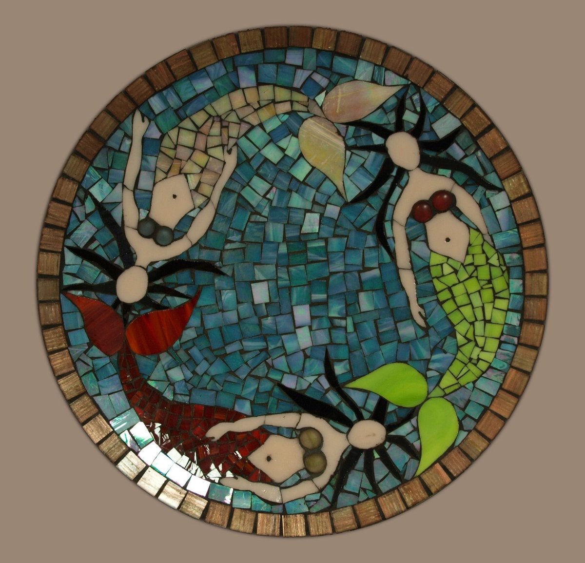 Мозаика из витражного стекла