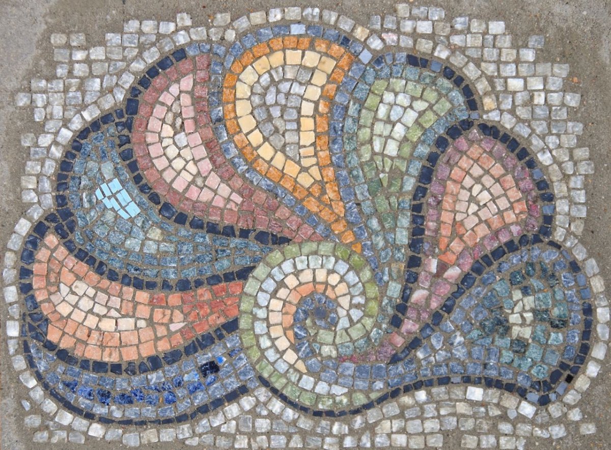 Мозаика из мрамора