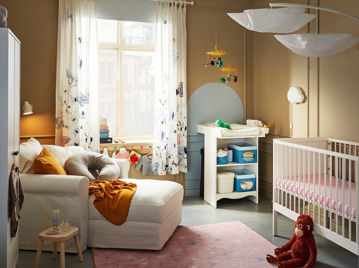 Интерьеры для грудничка икеа