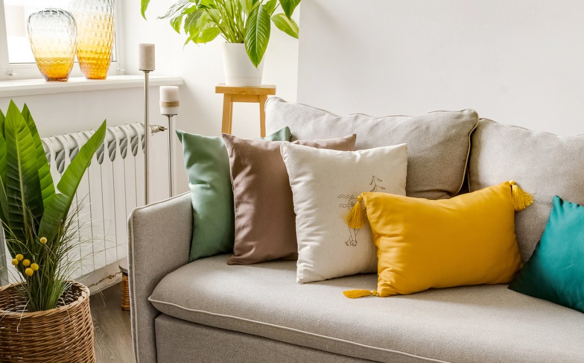 Иранские напольные подушки