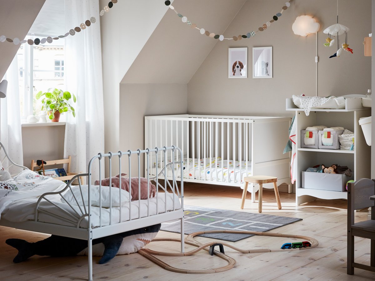 Икеа комната грудничка