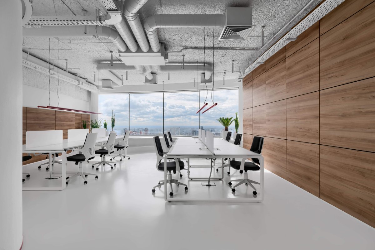 Пространство офиса для фона