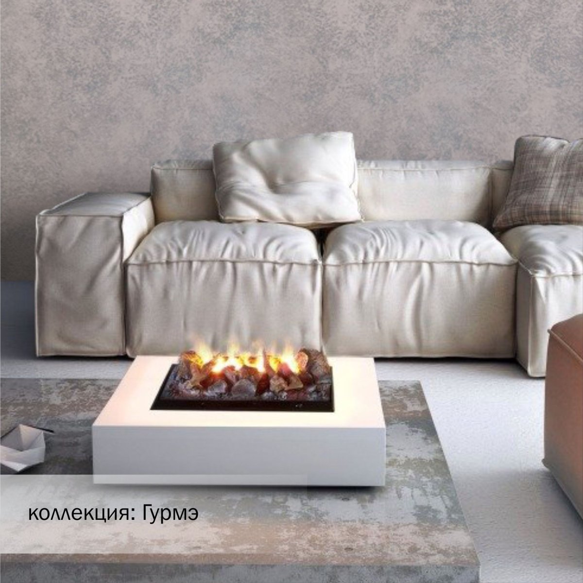 Желтый диван в интерьере