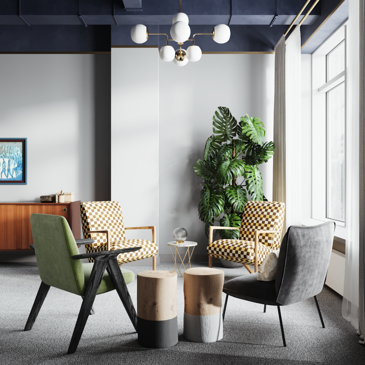 Интерьер офиса психолога