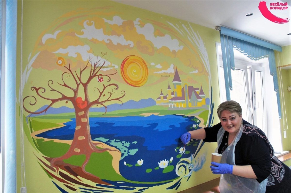 Стены в детском саду