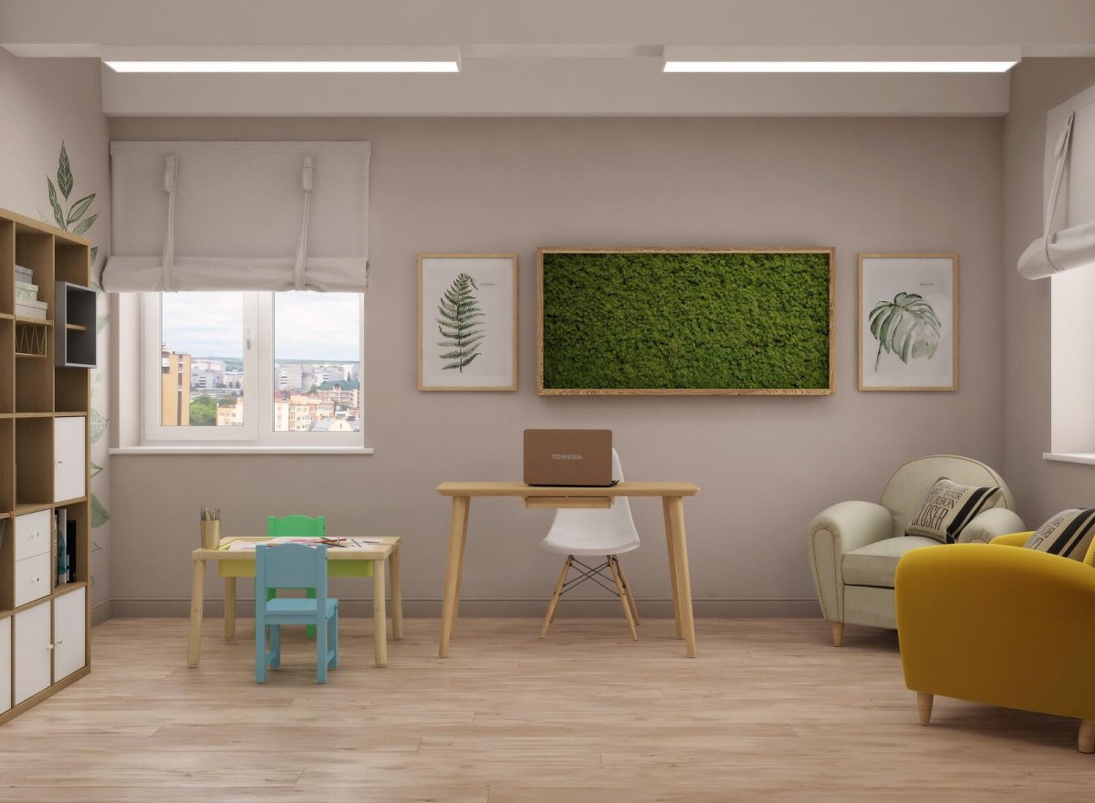 Кабинет психолога интерьер