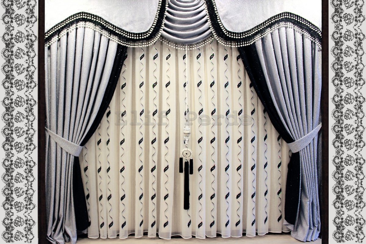 Шторы в гостиную в современном стиле