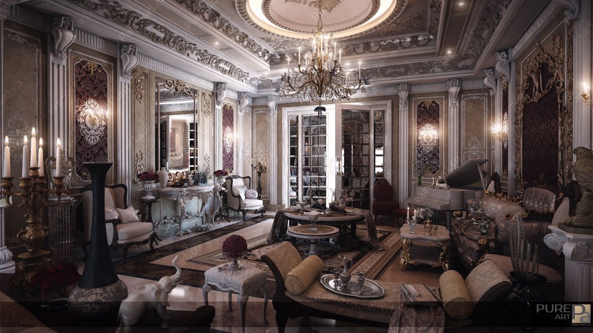 Гостиная в особняке